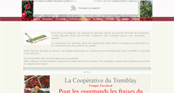 Desktop Screenshot of cooptremblay.fr